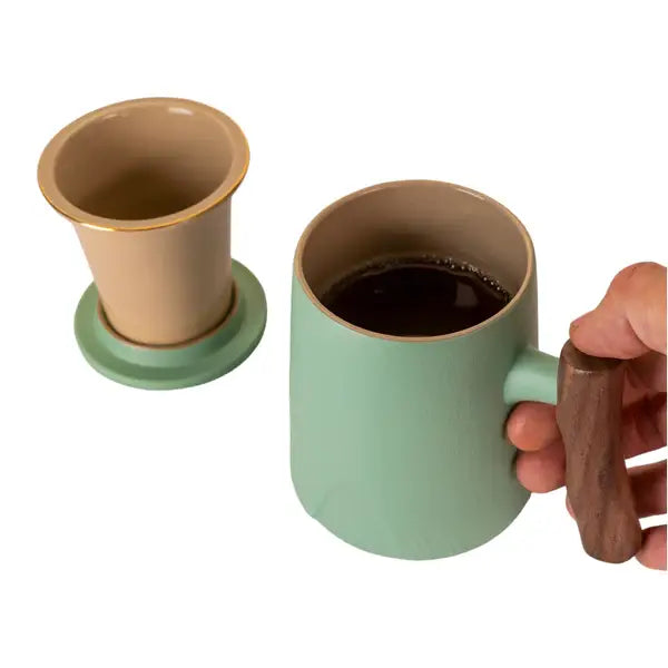 Mugs with Infuser and Lid - 12 fl.oz.