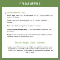 Black & White Cat | Floating Tea Infuser | Green Base