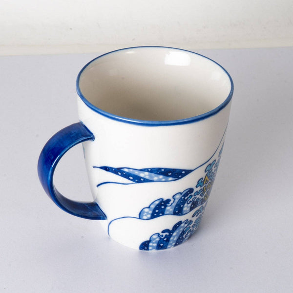 Great Wave Porcelain Mug 12oz