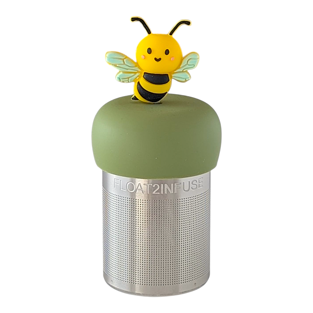 Bumble Bee | Floating Tea Infuser | Green Base | Yellow