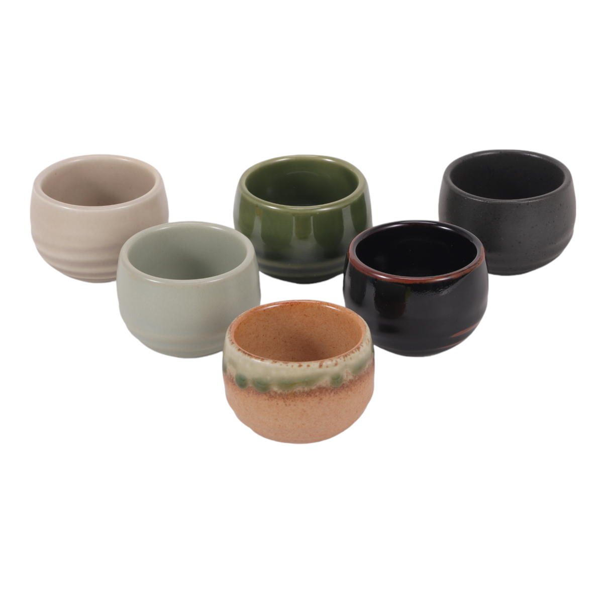 24 Piece Assortment 2.5"D Sake or Tea Cups Set (1/8)