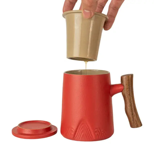 Mugs with Infuser and Lid - 12 fl.oz.