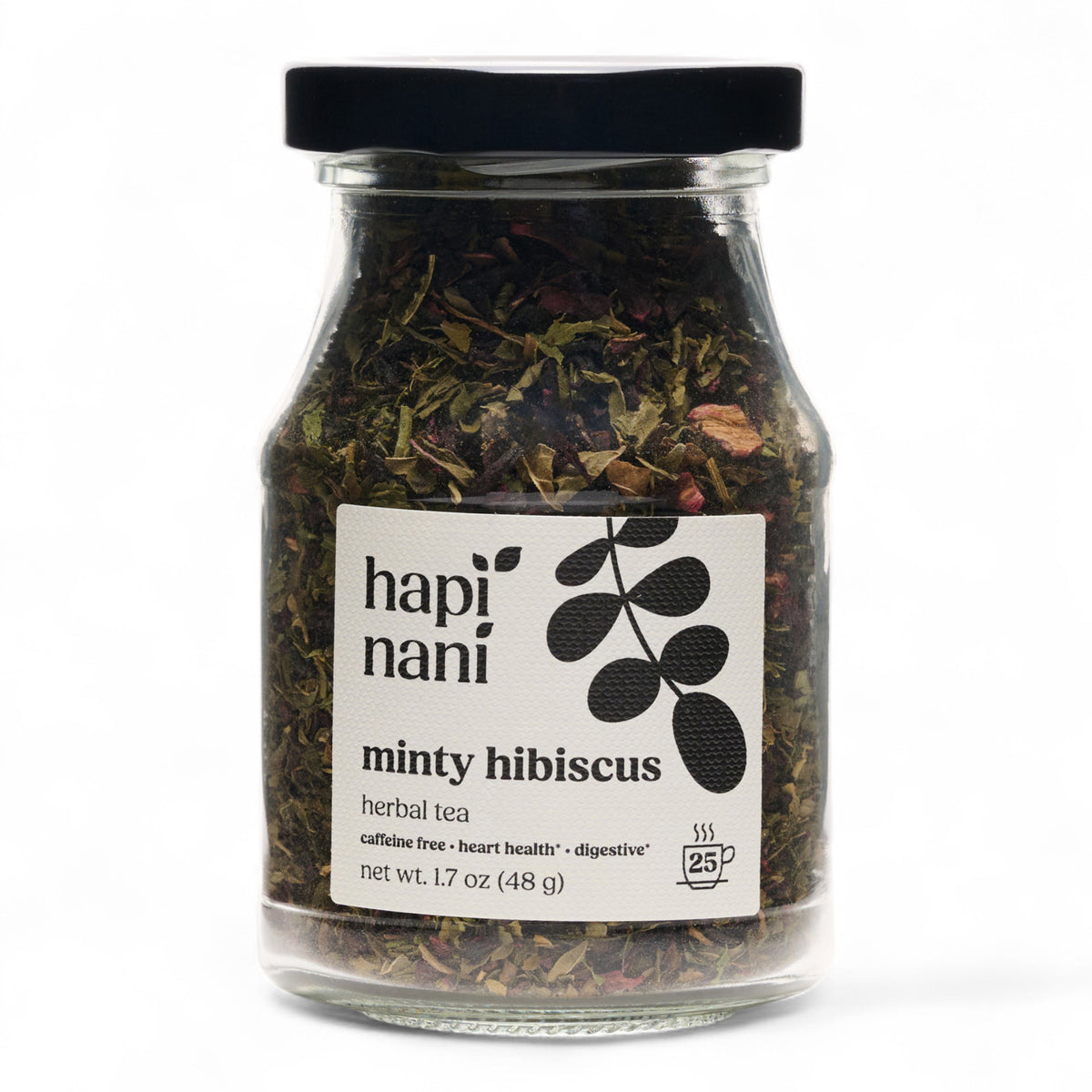 Minty Hibiscus  Herbal Tea