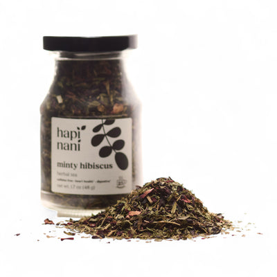 Minty Hibiscus  Herbal Tea
