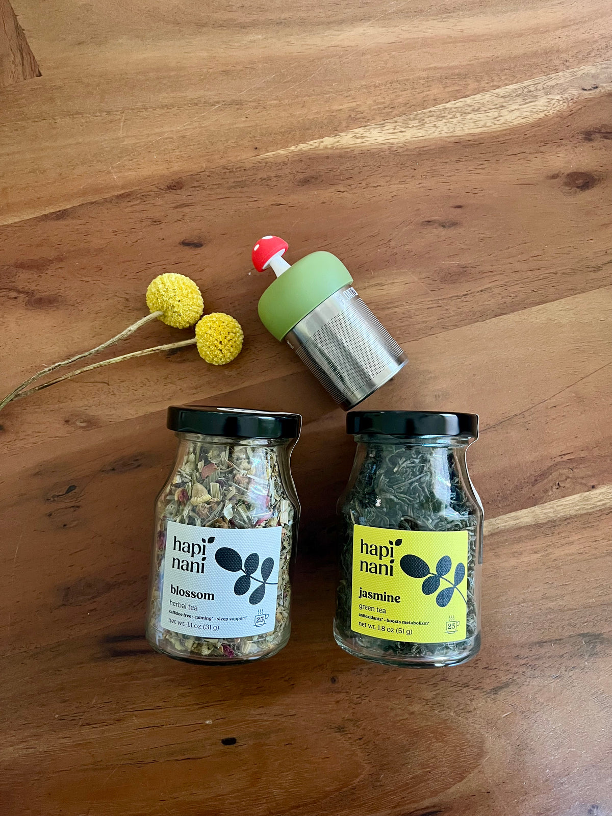 Tea Duo Gift Set with Floating Tea Infuser