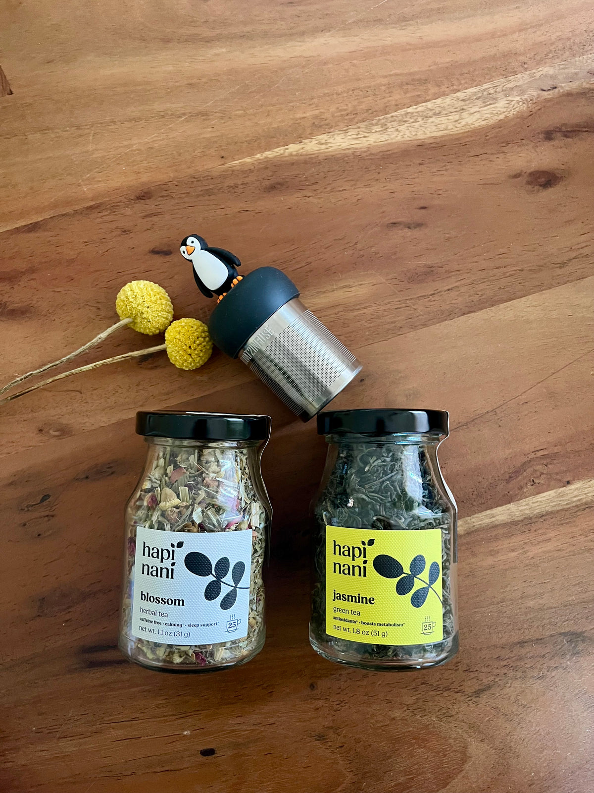 Tea Duo Gift Set with Floating Tea Infuser