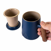 15oz Tea Mugs with Lid and Infuser for Loose Leaf Tea (1/48)