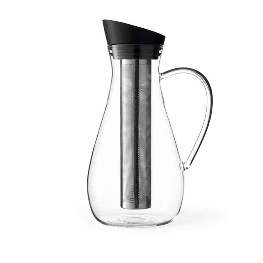 Glass Iced Tea Carafe w/ Infuser - 47oz / 1.4L