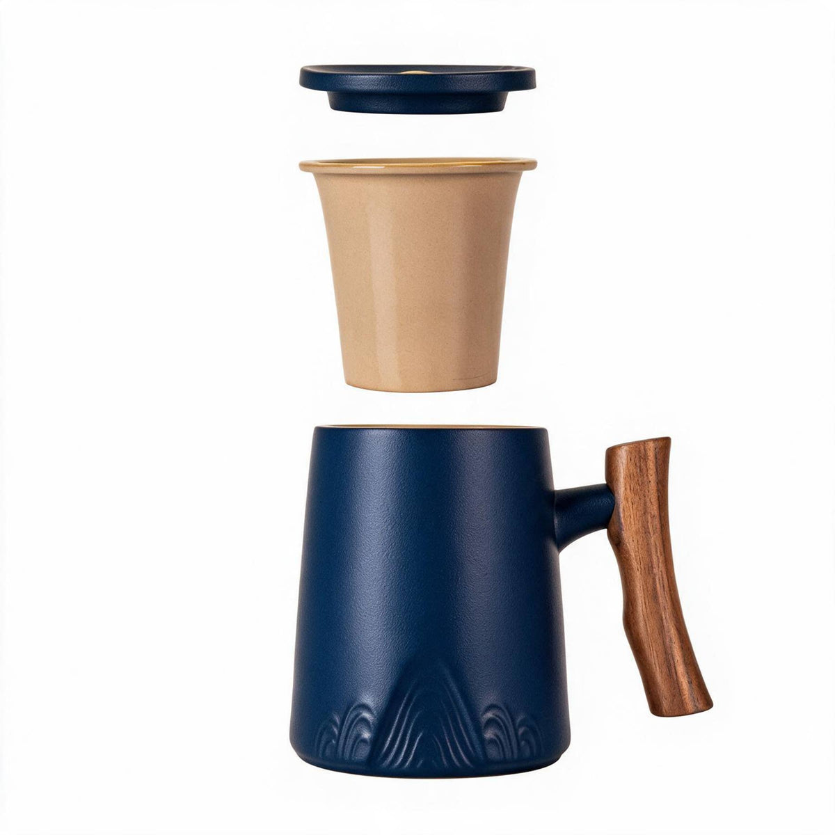 15oz Tea Mugs with Lid and Infuser for Loose Leaf Tea (1/48)